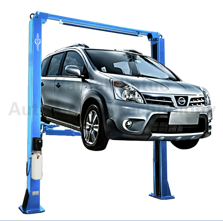Jintuo Professional Vehicle Electric Car Washing Lifter Hydraulic Cylinder 2 Post Clear Floor Lift