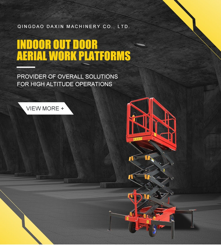 High-Level Safety Hydraulic System Driven Aerial Working Equipment for Sale